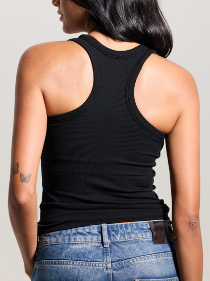 SculptEase Ribbed Racerback Tank