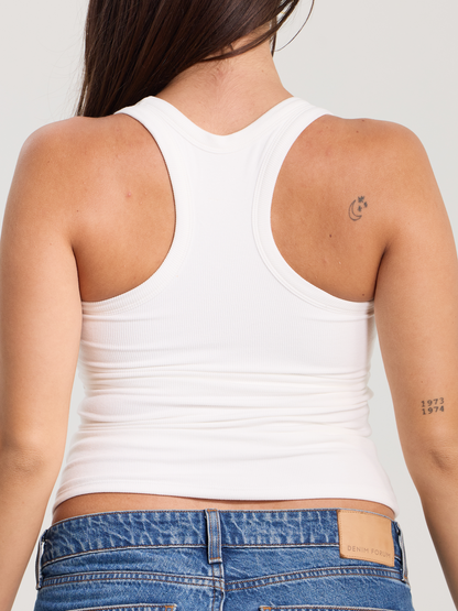 SculptEase Ribbed Racerback Tank