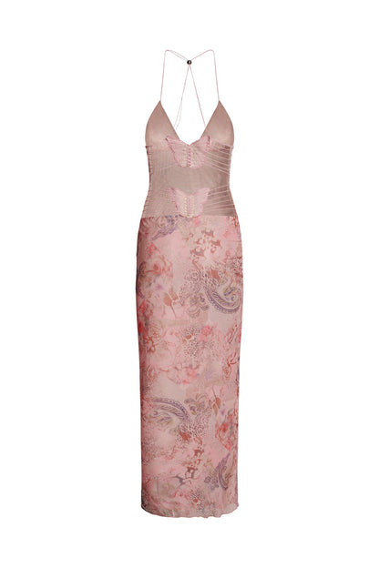 ButterflyMuse Backless Maxi Dress