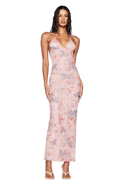 ButterflyMuse Backless Maxi Dress