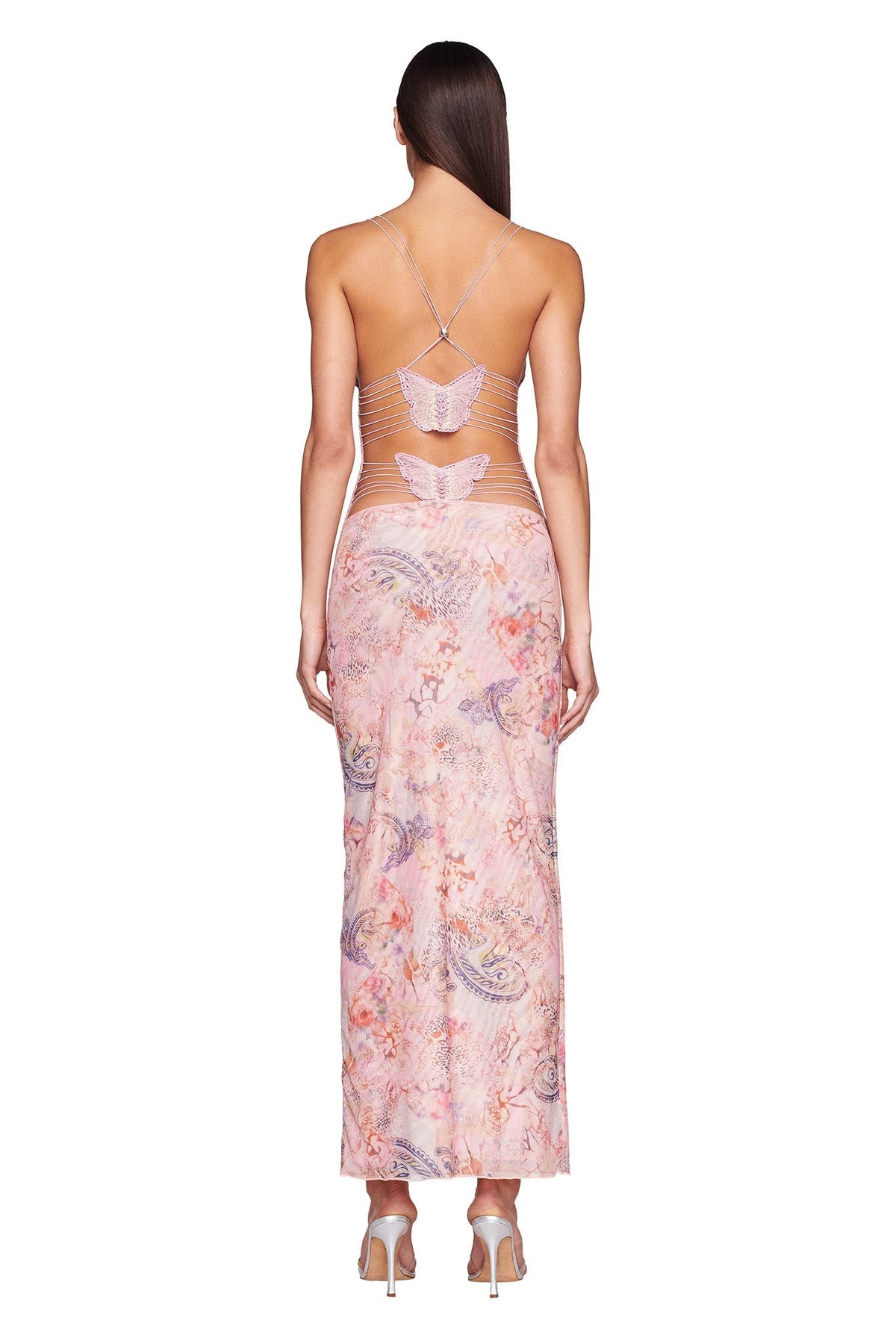 ButterflyMuse Backless Maxi Dress