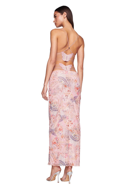 ButterflyMuse Backless Maxi Dress