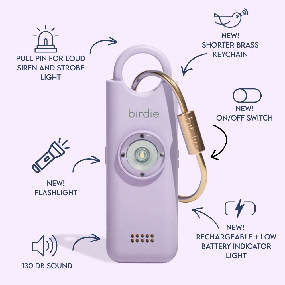 Birdie 3.0 Personal Safety Alarm for Women