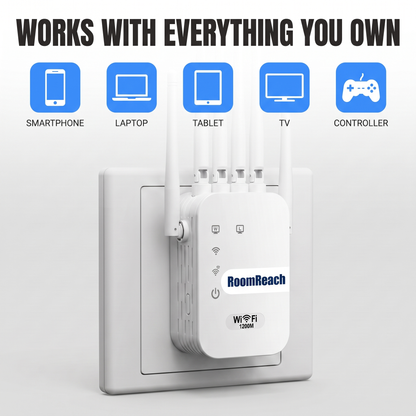 RoomReach Dual-Band WiFi Extender