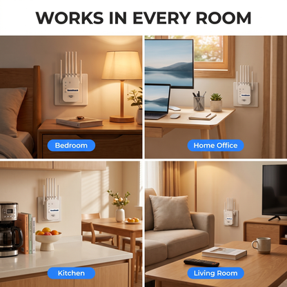 RoomReach Dual-Band WiFi Extender