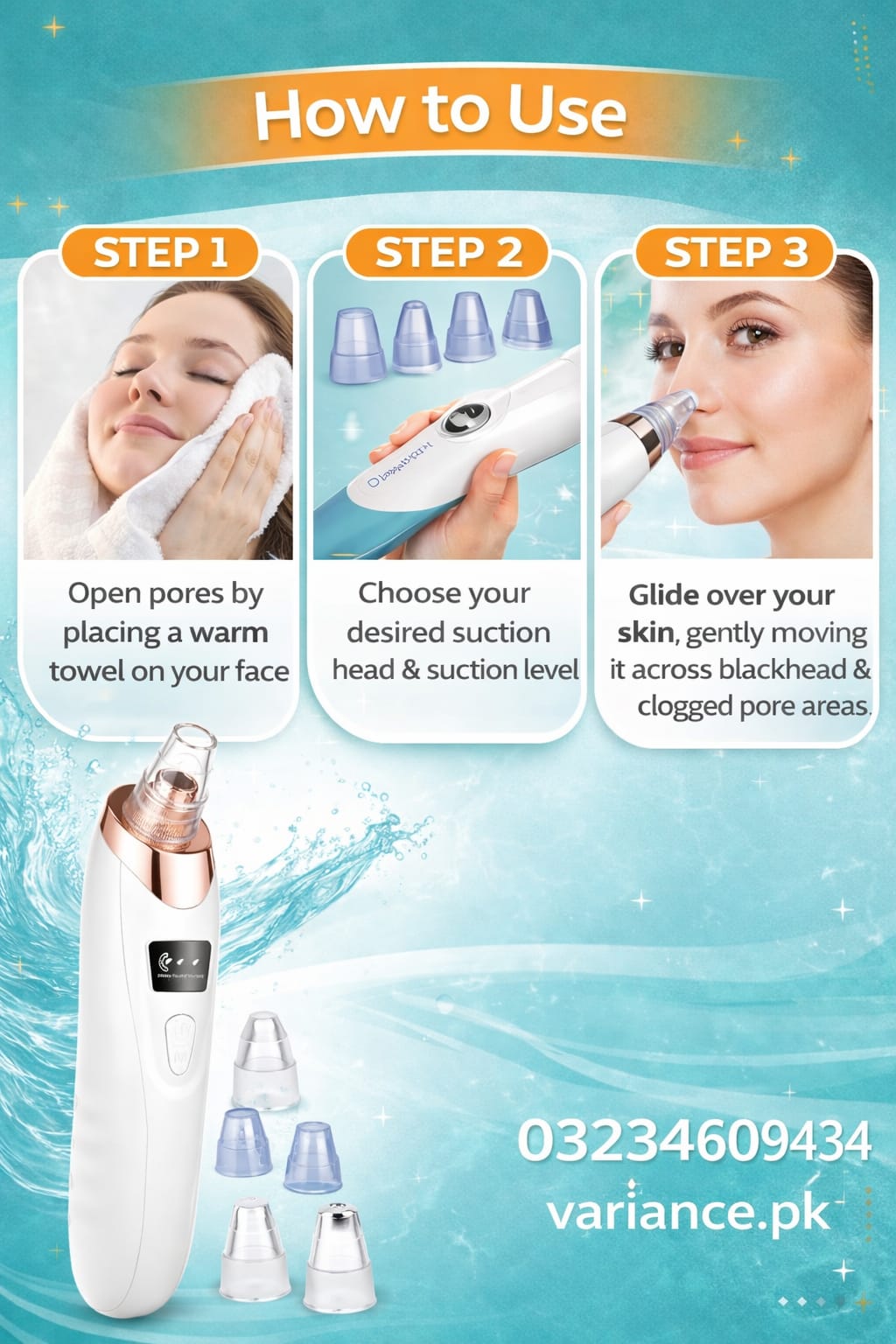 NoGrit Blackhead Vacuum & Pore Cleaner